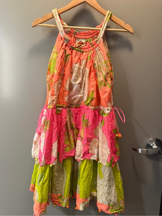 FARM Rio Dresses & Skirts - Farm Rio Brazilian Tropical Floral 100% Cotton Mini Dress XL